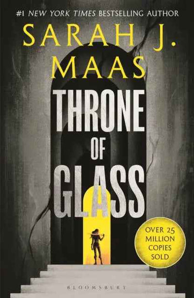 Throne of Glass Book by Sarah J. Maas - Epic Fantasy Adventure - The Enchanted Archives