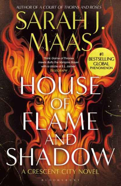 House of Flame and Shadows by Sarah J. Maas - Fantasy Novel, Book 1 in the Series - The Enchanted Archives